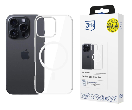 Etui / obudowa na smartfona 3mk Clear MagCase do Apple iPhone 16 Pro